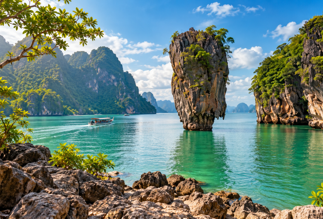 Phuket James Bond Adası Turu: Phang Nga Körfezi’nde Manzaraya Yolculuk