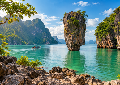 Phuket James Bond Adası Turu: Phang Nga Körfezi’nde Manzaraya Yolculuk