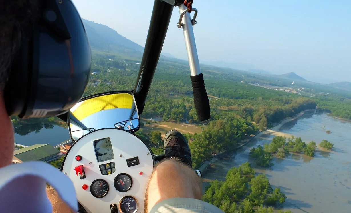 Phuket 'de paramotor