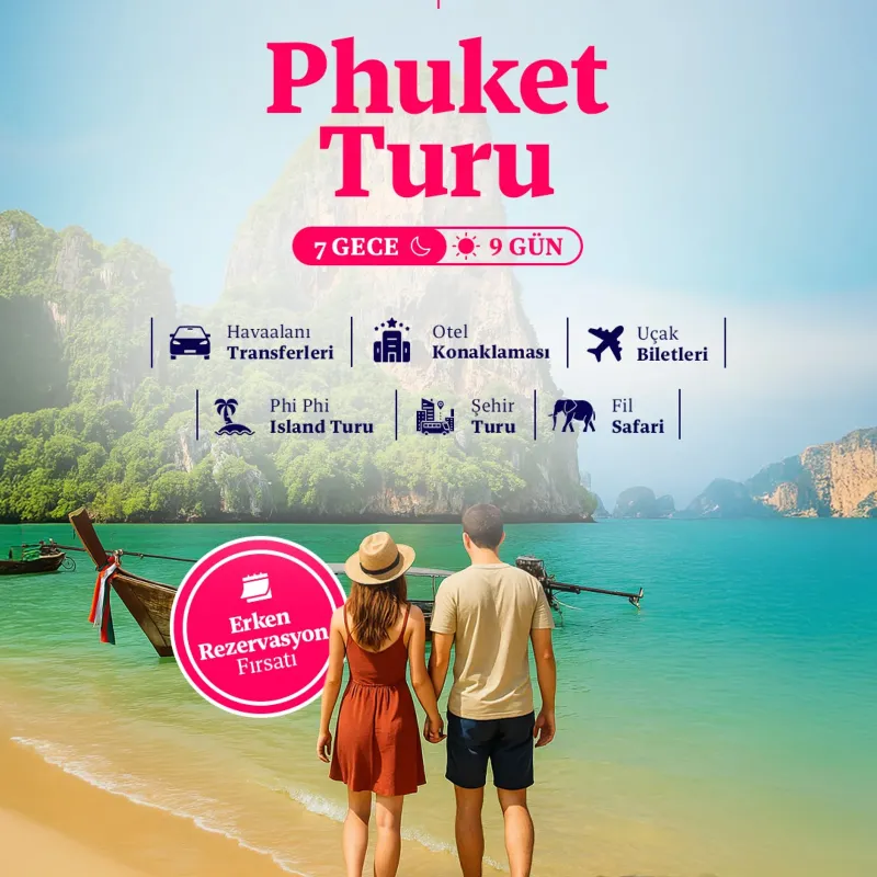 Qatar Havayolları ile 7 Gece Phuket Tatili